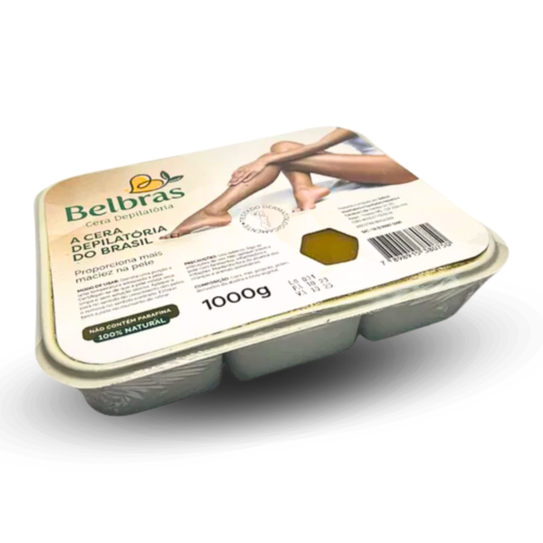 Cera Depilação Quente Belbras 1KG - kit 6unid - Image 5