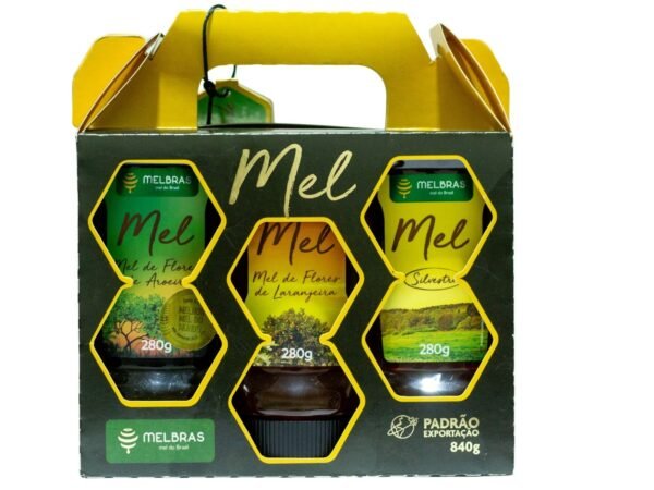 Kit com Três Floradas - 840g