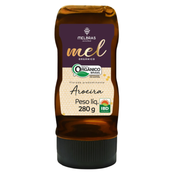 Kit 4 Und Mel Orgânico 280gr. 2silv, 1 Aroeira E 1 Eucalipto