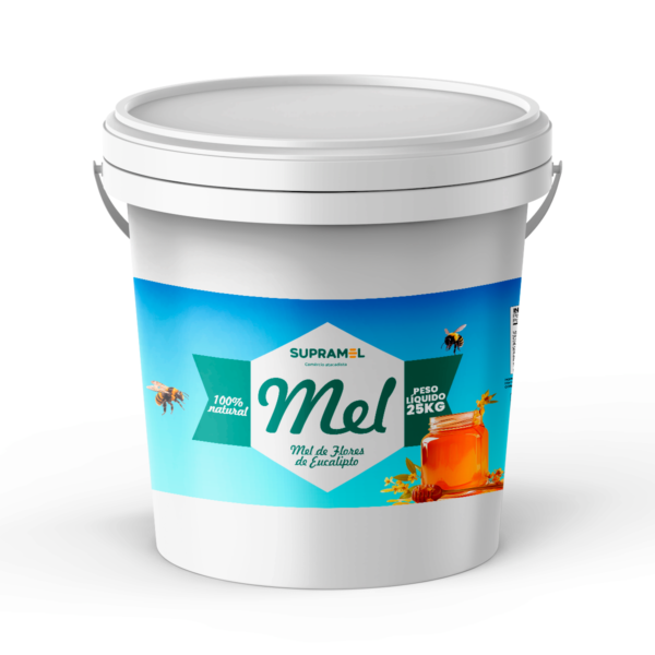 Mel Flores De Eucalipto Sabor Característico Balde 25Kg