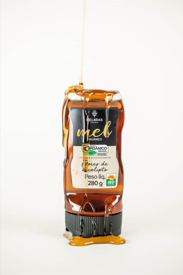 Mel Puro Flores De Eucalipto Orgânico Bisnaga 280G - Image 3